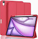 Orso Flip Cover Roșie (iPad Air 13" 2024/2025/2026)