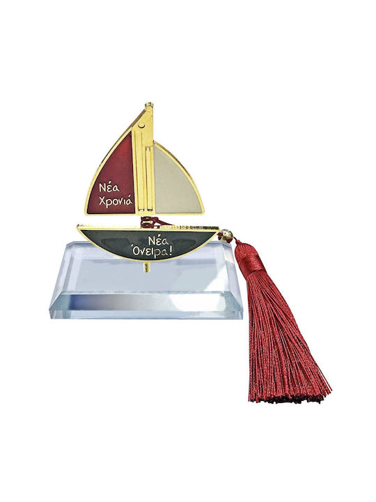 XMASfest Tabletop Lucky Charm Boat 1pcs