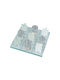 Artekko Decorative Space made of Glass 25x25x12cm 1pcs