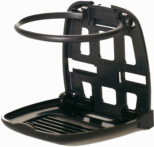 Carman Car Cup Holder 1 Position for AC Vents in Black Color