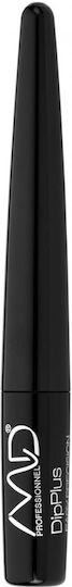 MD Professionnel Dip Plus Waterproof & Long Stay Liquid Eye Liner Black