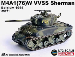 Dragon Models M4a1(76)w Vvss Sherman Us Army Φιγούρα Μοντελισμού Τανκ σε Κλίμακα 1:72 11x3.8εκ. Dragon Models M4a1(76)w Vvss Sherman Us Army Φιγούρα Μοντελισμού Τανκ σε Κλίμακα 1:72 11x3.8εκ.