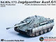 Dragon Models Sd.kfz.173 Jagdpanther Tank German Army, Fall 1944 Φιγούρα Μοντελισμού Τανκ σε Κλίμακα 1:72 13.4x4.7εκ.