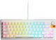 Glorious GMMK 3 Gaming Mechanical Keyboard 65% with Glorious Fox switches and RGB lighting (English US) White