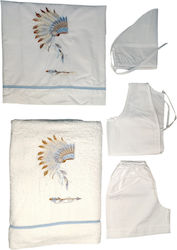 Christening Oilcloths 2 Pieces