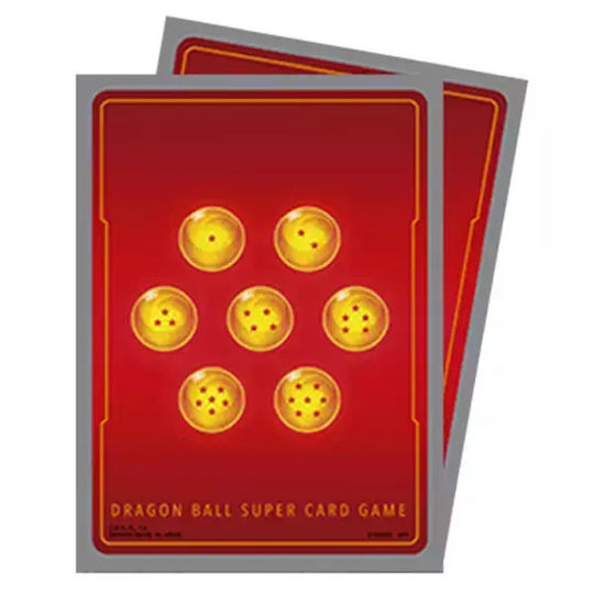 Namco - Bandai Kartenhüllen Standardgröße Menge 64 Rot