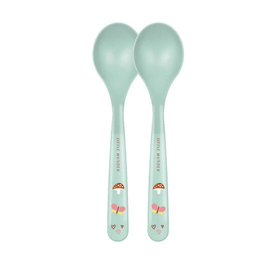 Die Spiegelburg Set pentru bebeluși cu Linguri din Plastic pentru 6+ luni Turcoaz 2buc