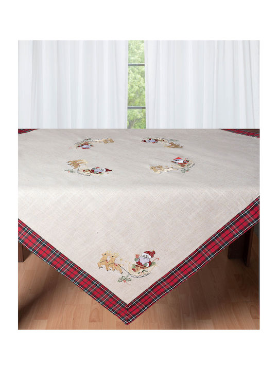 Christmas Tablecloth Square L140xW140cm.