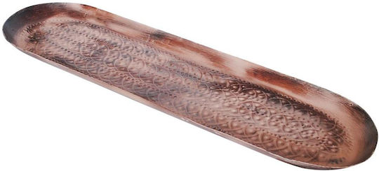 Platou Oval din Metal 81x24x3.5cm Platou Oval din Metal 81x24x3.5cm