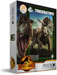 Kids Puzzle Triceratops 100pcs Sd Toys