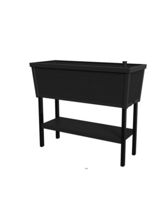 Alfresco Garden Bed 110L Gray Flower Pot