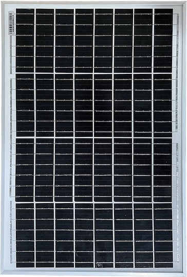 Tele TL-20W Monocrystalline Solar Panel 20W 450x300x17mm
