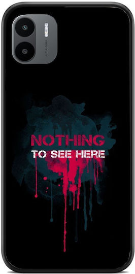 Husă de Telefon Nimic de Văzut Aici 9628 Design Multicolor Redmi A2