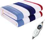 Single Electric Blanket Multicolour 48W 70x150cm