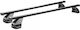Menabo 130cm. (with Roof Rack Legs) Black