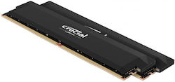 Crucial Pro Overclocking 32GB DDR5 RAM cu 2 module (2x16GB) și