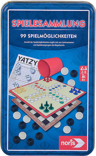 Brettspiel Spielesammlung für 2-6 Spieler 6+ Jahre Noris