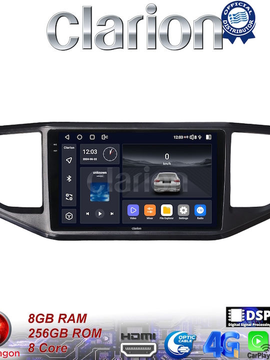 Clarion Автомобилна Аудио Система (Блутут/USB/WiFi/GPS/Apple-Carplay/Android-Auto)
