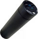 Μπουκάλι Θερμός Ανοξείδωτο / Πλαστικό 500ml Black