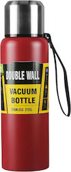 Tragbare Flasche-Thermos 1lt Red Tragbare Flasche-Thermos 1lt Red