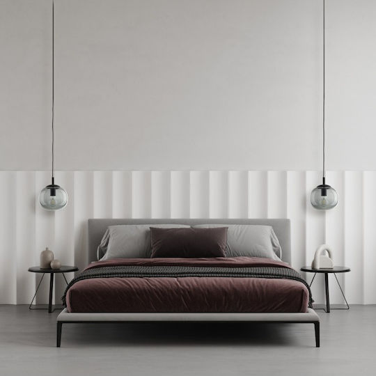 TK Lighting Κρεμαστό Φωτιστικό Μαύρο 20x20εκ.