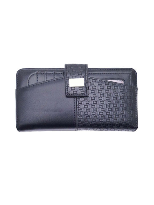 Two-compartment Women's Wallet Black