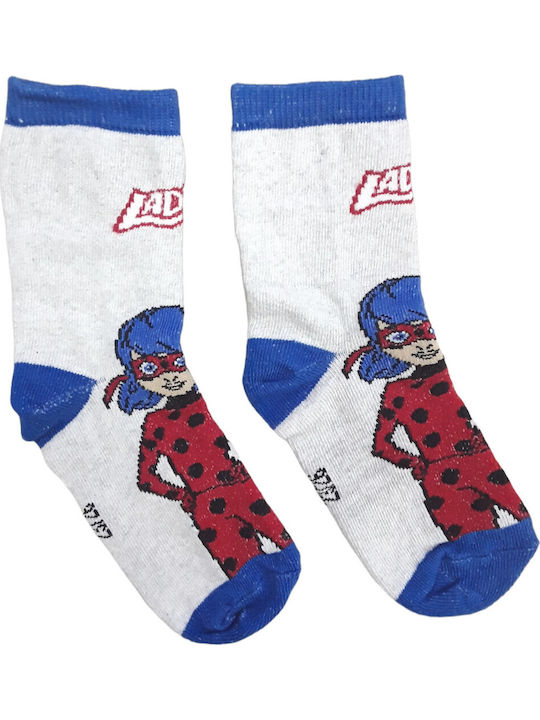 Disney Παιδικές Κάλτσες Miraculous Grey Blue Gr...