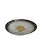 Marva Marva Glass Christmas Bowl with Trees 30cm