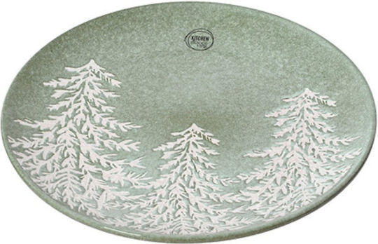 Kaemingk Weihnachtlich Platte Keramik L20xB2.4xD20cm.