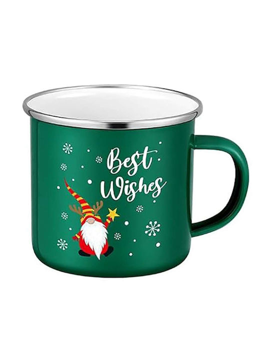 Etoile Weihnachtliche Becher Metallisch Grün Weihnachtlich Becher Metallisch Grün L8xB8cm.
