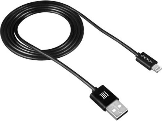 Canyon USB-A zu Lightning Kabel 5W Schwarz 1m