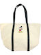 Голяма платнена чанта Мики 35x31x20см
