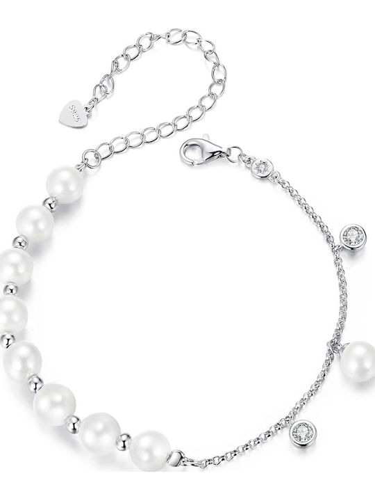 Bamoer Women's Bracelet Chain made of Silver Gold Plated