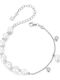 Bamoer Women's Bracelet Chain made of Silver Gold Plated