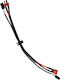 Avizar Batterie-zu-Controller-Verbindungskabel 25 cm 2 + 2 Pins Schwarz