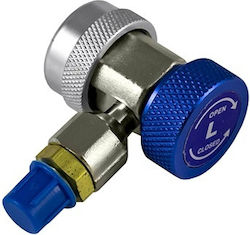 Low Pressure Quick Coupling R134 Gas Blue Jbm
