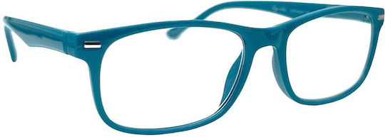 Lumia Optics Reading Glasses +3.50 in Turquoise color C4CPR2401350