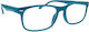 Lumia Optics Reading Glasses +1.25 in Turquoise color C4CPR2401125