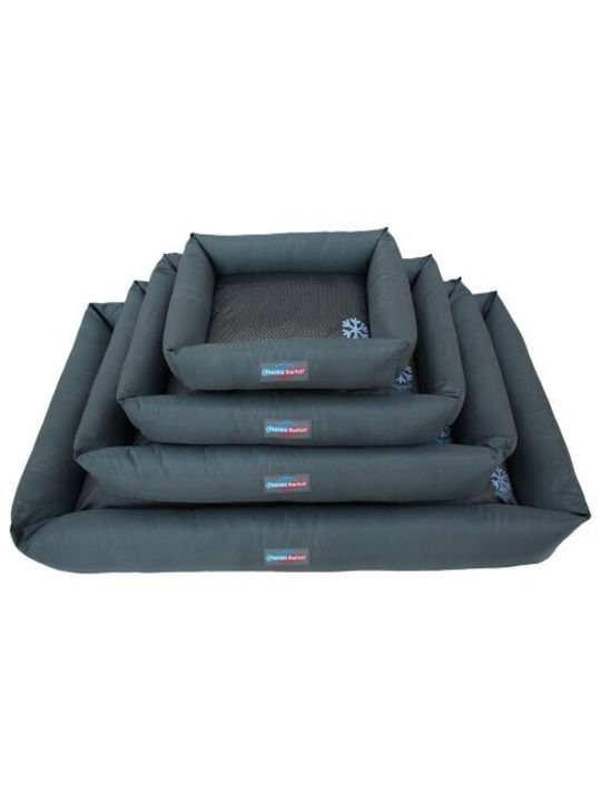 ThermoSwitch Sofa Dog Bed Gray 50x40cm.