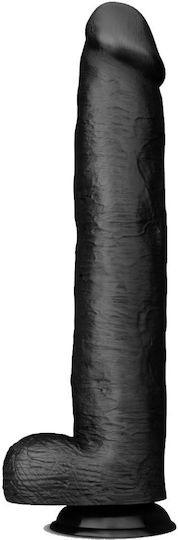 Buttr Ρεαλιστικό Dildo με Βεντούζα Μαύρο 43.2cm