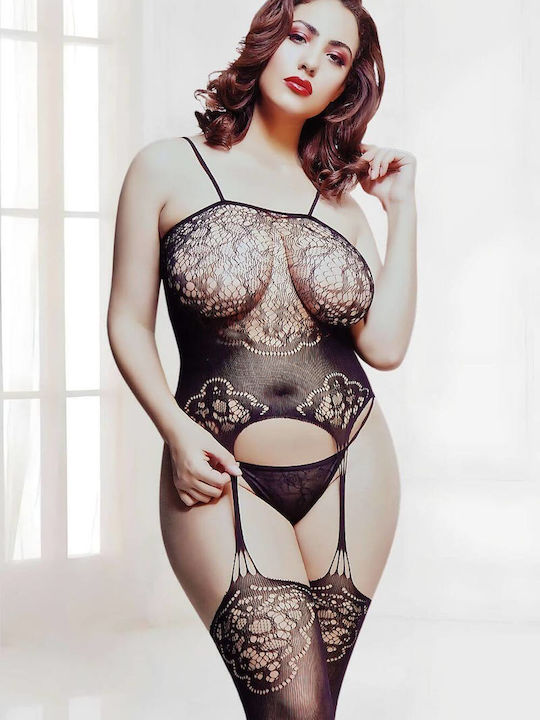 Fen Bao Bodystocking Negru