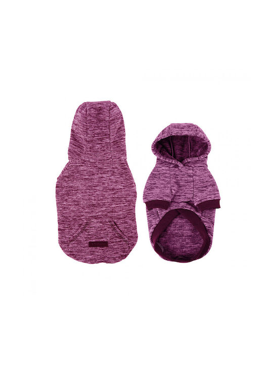 Glee Kapuze Sweatshirt Hund in Rosa Farbe S 25cm.