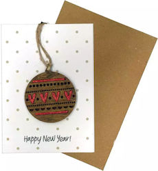 Greeting Card Christmas Wooden