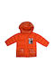 Kinder Freizeitjacke mit Kapuze Orange