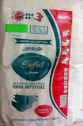 Sefid Πάνες XXXLarge 20τμχ Sefid Πάνες XXXLarge 20τμχ