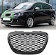 Depo 243931 Μάσκα Seat Leon 1p Altea 2005-2009 Κυψελωτή Χωρίς Σήμα Μαύρη Ματ 1 Τεμάχιο