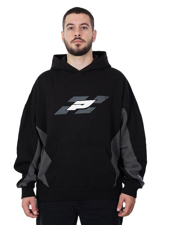 Sweatshirt with Hood Black