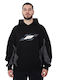 Sweatshirt with Hood Black