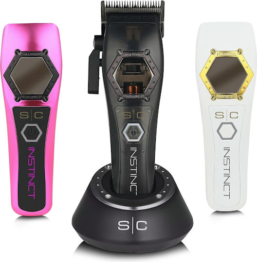 StyleCraft Instinct Επαγγελματική Επαναφορτιζόμενη Κουρευτική Μηχανή Μαύρη PK0406