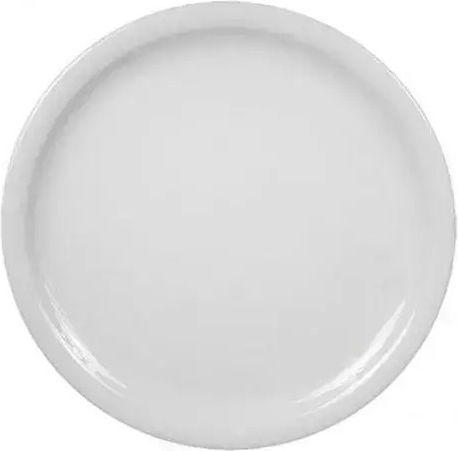 Apulum Plate Shallow made of Porcelain White 14cm